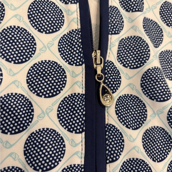 San Soleil Solcool SPF 50 + Cooling Long Sleeve 1/4 Zip Pullover Sz S RN62057 - Picture 3 of 5